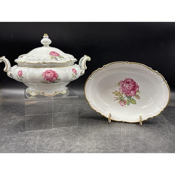 Hutschenreuther Selb Pasco “The Dundee” Vintage Serving Bowl Set - Picture 1 of 11